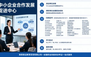 中小企业合作发展促进中心证书大全：150种证书报考条件、费用及含金量汇总