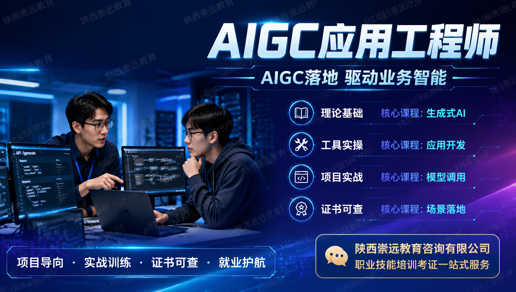 2026年AIGC应用工程师怎么报名?报考条件、费用与官方入口-第1张图片-崇远教育 2026年AIGC应用工程师怎么报名?报考条件、费用与官方入口-第1张图片-崇远教育